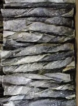 dry fish skin cod fish etc 